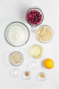 Cranberry Crisp Bars - Set 1