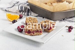Cranberry Crisp Bars - Set 1