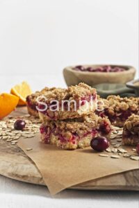 Cranberry Crisp Bars - Set 5