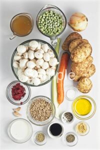 Mushroom Lentil Shepherds Pie - PLR