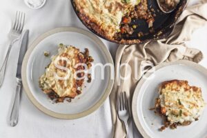 Mushroom Lentil Shepherds Pie - PLR