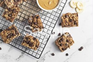PB Banana Oat Bars - Set 2