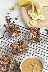 PB Banana Oat Bars - Set 2