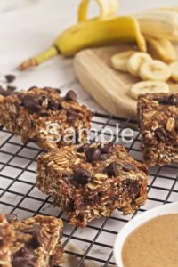PB Banana Oat Bars - Set 2