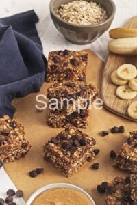 PB Banana Oat Bars - Set 3