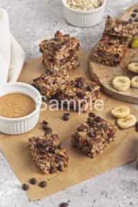 PB Banana Oat Bars - Set 4