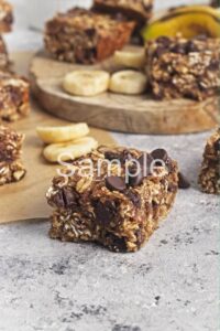 PB Banana Oat Bars - Set 4