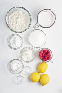 Raspberry Lemon Curd Bars - Set 5