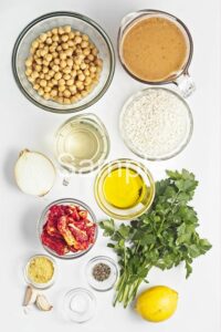 Chickpea and Sun-dried Tomato Risotto - Set 5