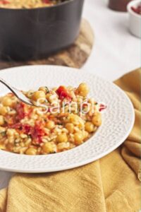 Chickpea and Sun-dried Tomato Risotto - Set 1