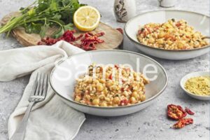 Chickpea and Sun-dried Tomato Risotto - Set 3