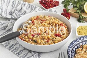 Chickpea and Sun-dried Tomato Risotto - Set 5