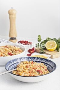 Chickpea and Sun-dried Tomato Risotto - Set 5