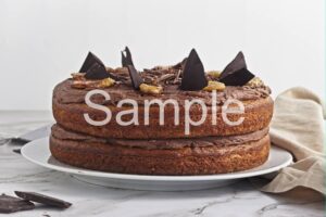 Banana Chocolate Cake - Set 1