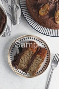 Banana Chocolate Cake - Set 3