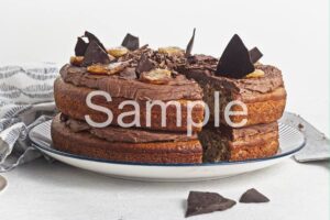 Banana Chocolate Cake - Set 3