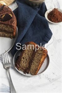 Banana Chocolate Cake - Set 4