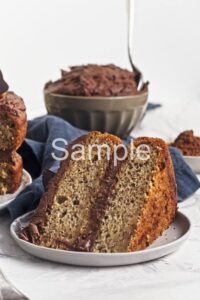 Banana Chocolate Cake - Set 4