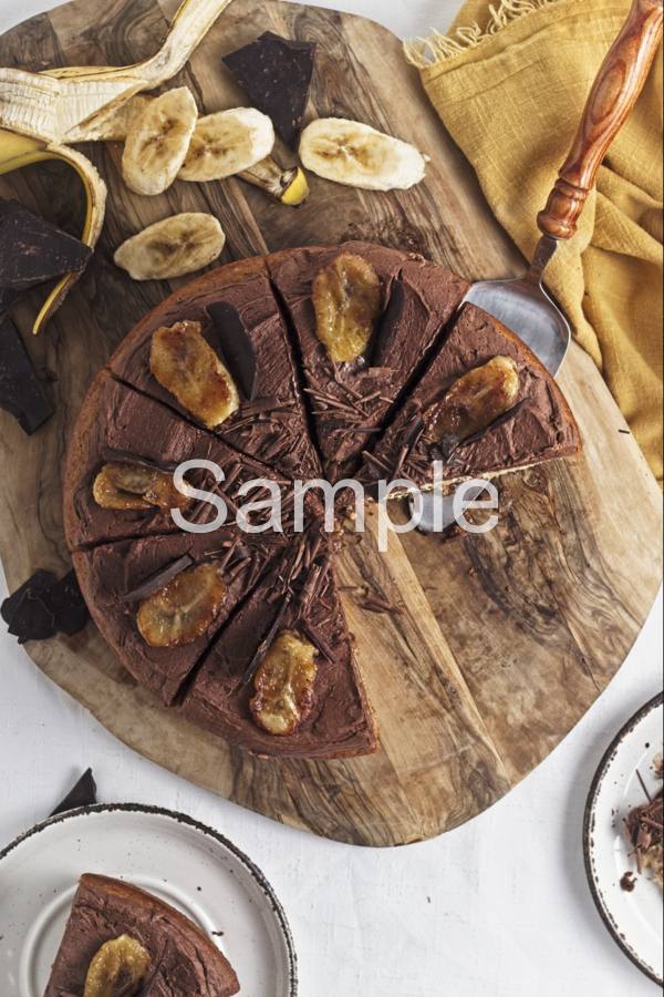 Banana Chocolate Cake - Set 5