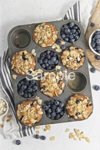 Blueberry Almond Muffins PLR