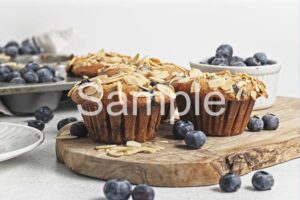 Blueberry Almond Muffins PLR