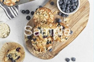 Blueberry Almond Muffins PLR