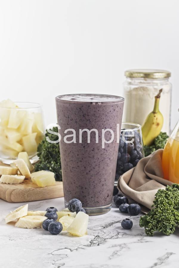 Blueberry Kale Smoothie PLR