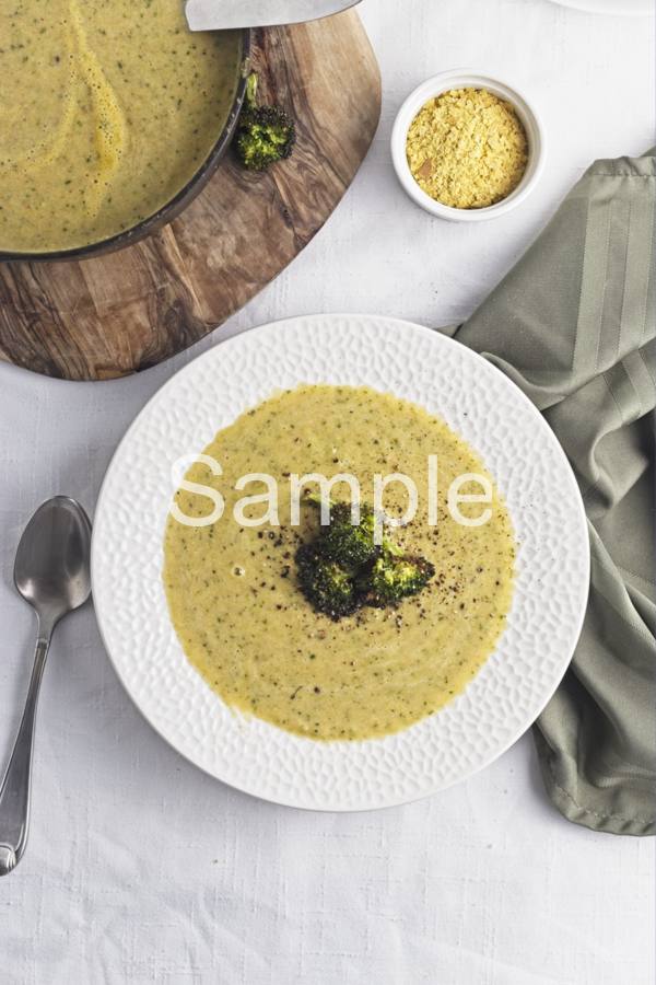 Creamy Broccoli Soup - Set 1