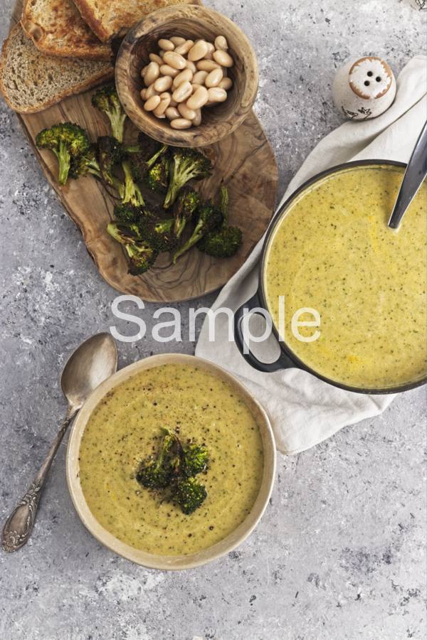 Creamy Broccoli Soup - Set 2