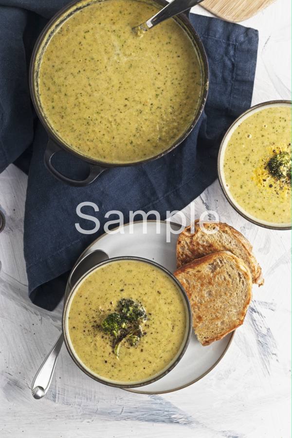 Creamy Broccoli Soup - Set 3
