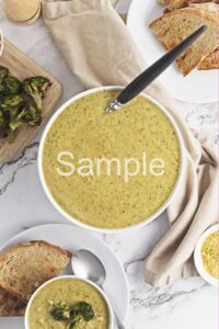 Creamy Broccoli Soup - Set 4