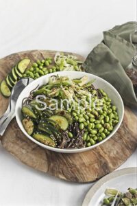 Cucumber Edamame Soba Noodle Salad - Set 5