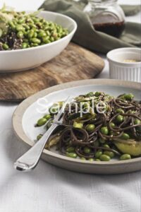 Cucumber Edamame Soba Noodle Salad - Set 5
