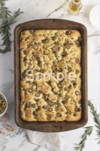 Rosemary Olive Focaccia PLR