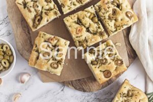 Rosemary Olive Focaccia PLR