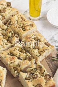 Rosemary Olive Focaccia PLR