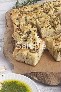 Rosemary Olive Focaccia PLR