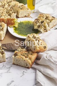 Rosemary Olive Focaccia PLR