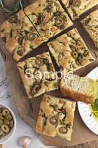 Rosemary Olive Focaccia PLR
