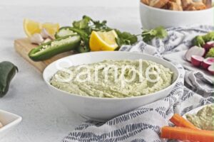 Spicy White Bean Dip - Set 1