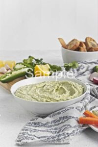 Spicy White Bean Dip - Set 1