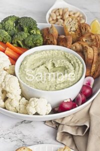 Spicy White Bean Dip - Set 2