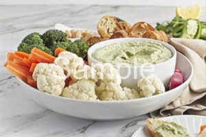 Spicy White Bean Dip - Set 2