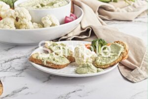 Spicy White Bean Dip - Set 2