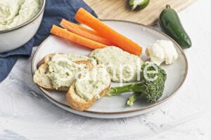 Spicy White Bean Dip - Set 3
