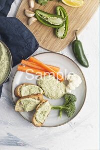 Spicy White Bean Dip - Set 3