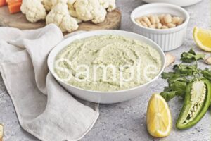 Spicy White Bean Dip - Set 4