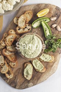 Spicy White Bean Dip - Set 5