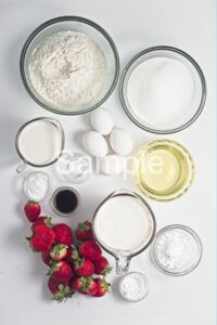 Strawberry Shortcake Sheet Cake PLR