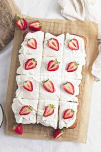 Strawberry Shortcake Sheet Cake PLR
